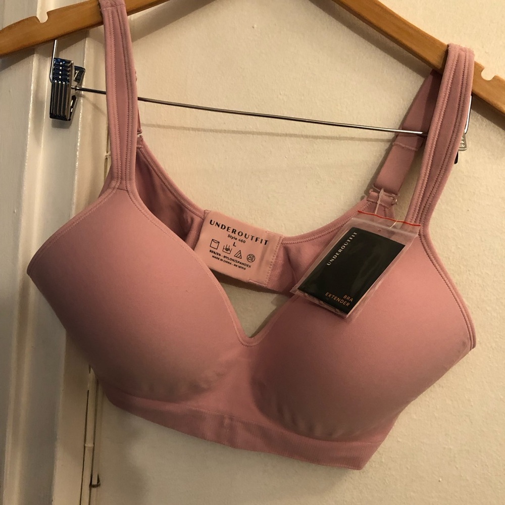 Underoutfit Wireless Women's Pink Comfort Bra